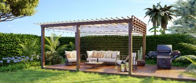 Pergolas with Shade Cover